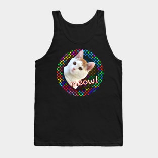 Disco Cat Tank Top